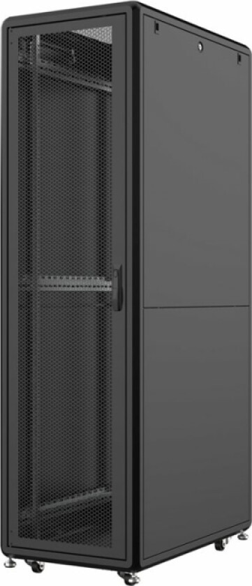 - Rack Skap - 600 X 1000 Mm, Server Line - Free-Standing - Svart, Ral 9005 - 42U - 19"