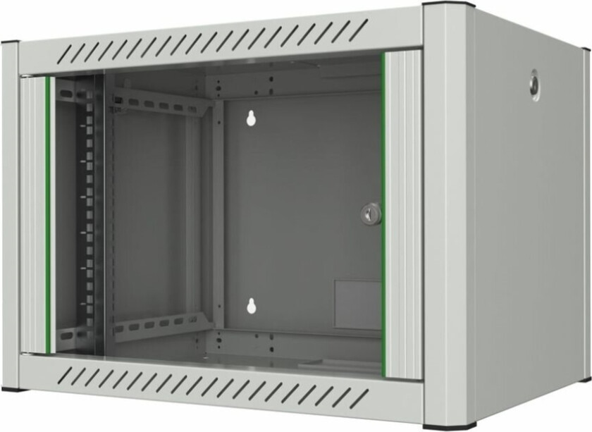 By Logon - Rack Skap - 60 X 45, Pro - Veggmonterbar - Hvit, Ral 7035 - 7U - 19"