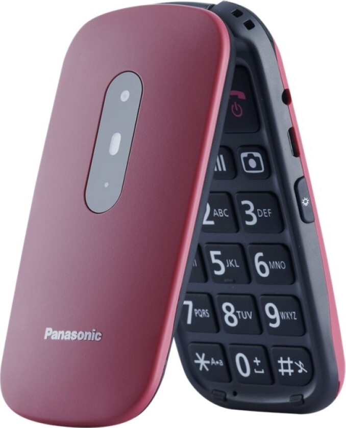 Kx-Tu446 - Funksjonstelefon - Lcd-Display - 320 X 240 Piksler - Vinrød