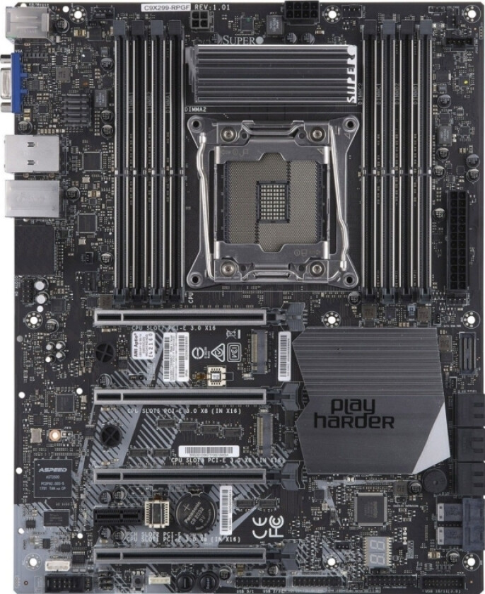 Supermicro C9x299-Rpgf Lga 2066 Atx Intel® X299