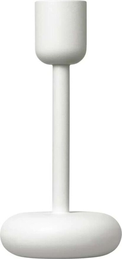 iittala Nappula lysestake hvit stor 183 mm