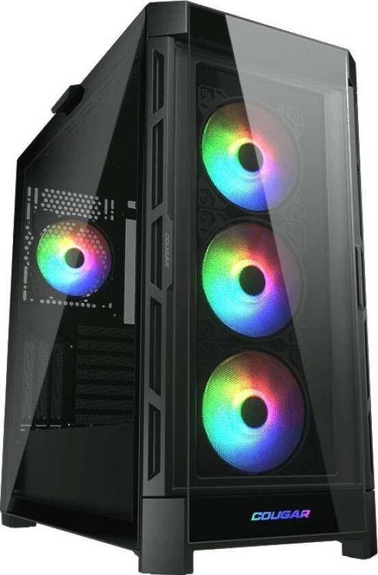 Gaming Cgr-5Ad1b-Rgb, Midi Tower, Pc, Sort, Atx, Ceb, Eatx, Micro Atx, Mini-Itx, Nylon, Multi