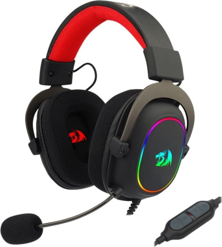 Redragon H510 Zeus-X Rgb - Gaming - Hodesett - Full Størrelse - Kablet