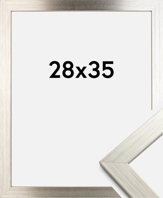 Ramme Silver Wood Akrylglass 28x35 Cm