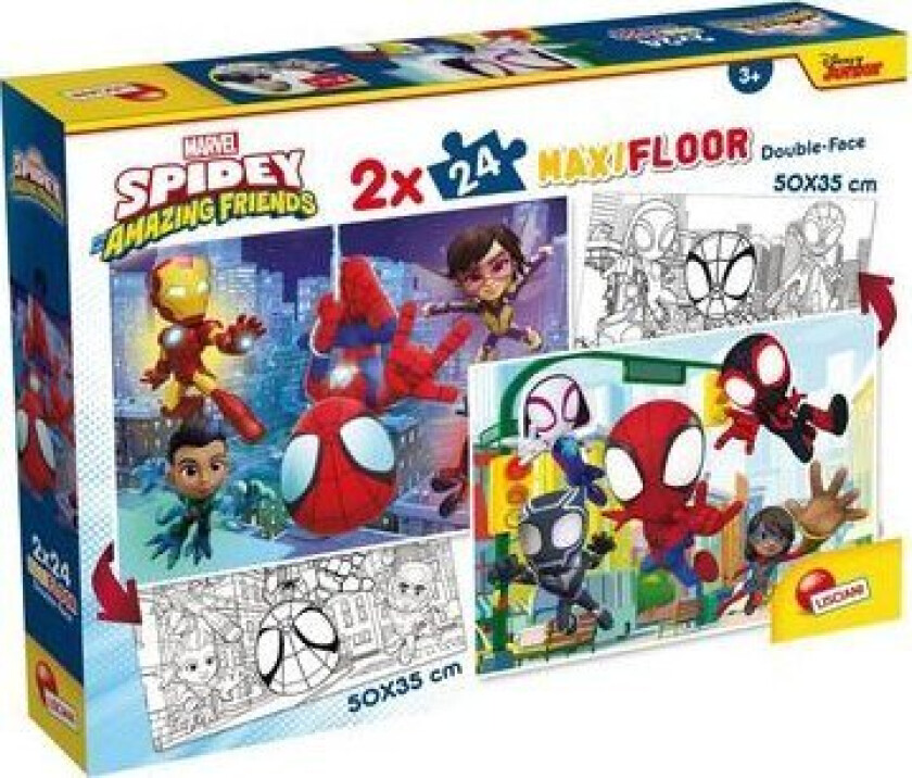 Puslespill 2 X 24 Etasjes Spidey