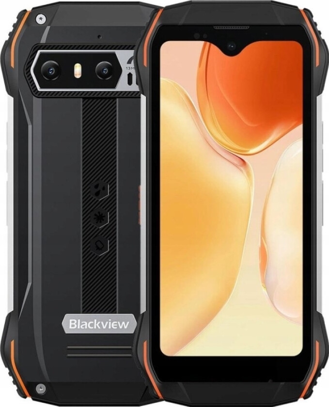 Blackview N6000se 4/128 Gb Smarttelefon Svart Og Oransje (N6000se-Oe/Bv)
