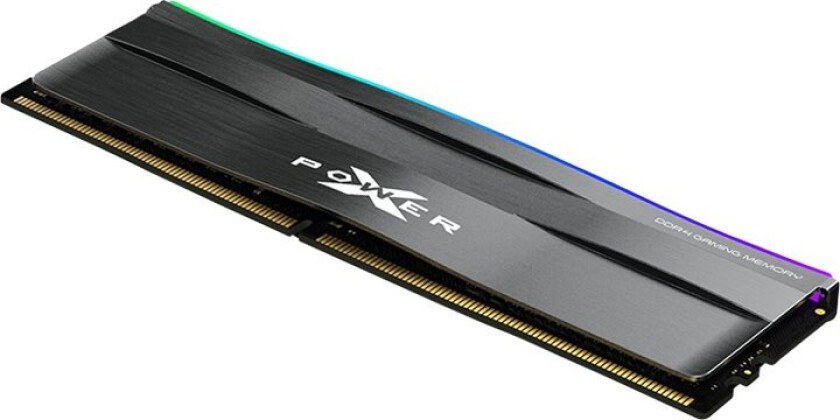 Xpower Zenith Rgb - Ddr4 - Sett - 32 Gb: 2 X 16 Gb - Dimm 288-Pin - 3200 Mhz / Pc4-25600 - Cl16 - 1.35 V - Ikke-Bufret - Ikke-Ecc - Jerngrå