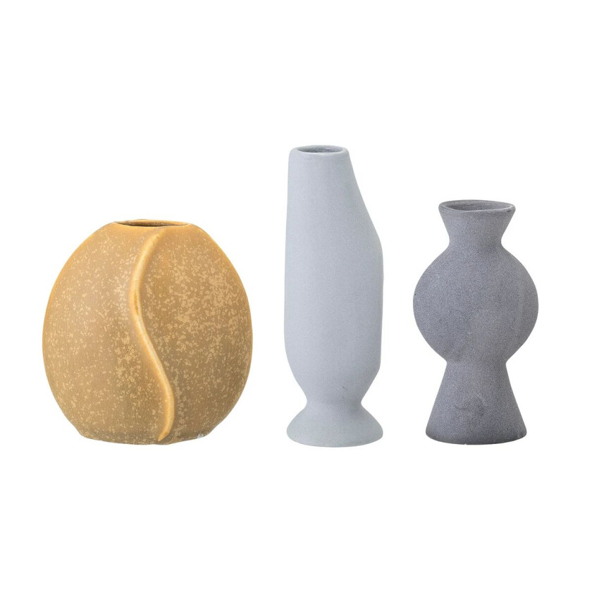 vase keramikk 3-stk. Multi