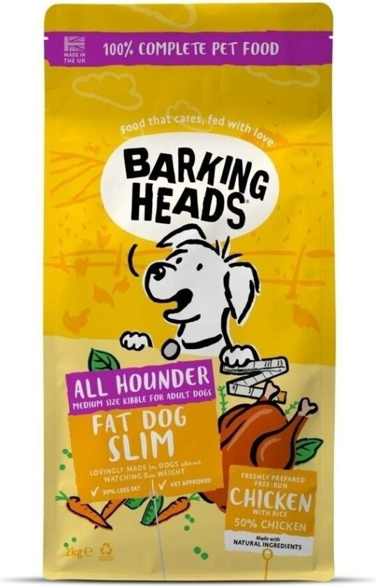Barking Heads Fat Dog Slim (2 kg)