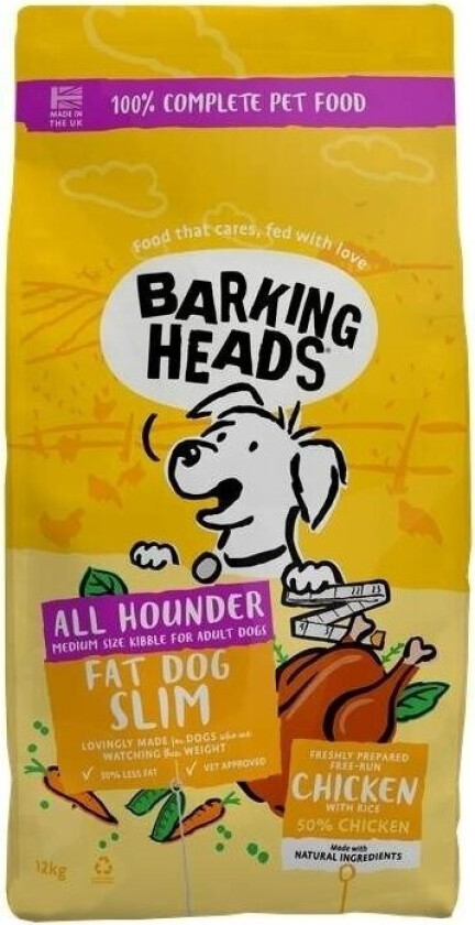 Barking Heads Fat Dog Slim (12 kg)