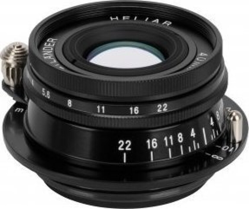 -Objektiv Heliar 40 Mm F/2.8-Objektiv For M39 - Svart