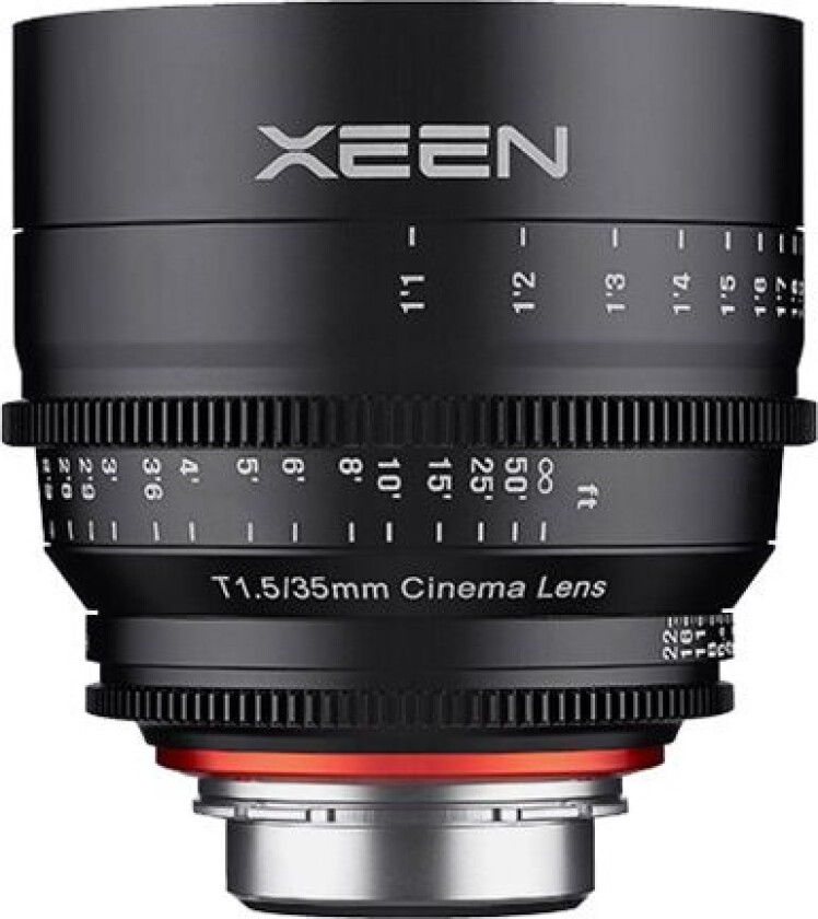 Xeen - Vidvinkel Objektiv - 35 Mm - T1.5 Cine - Sony E-Mount