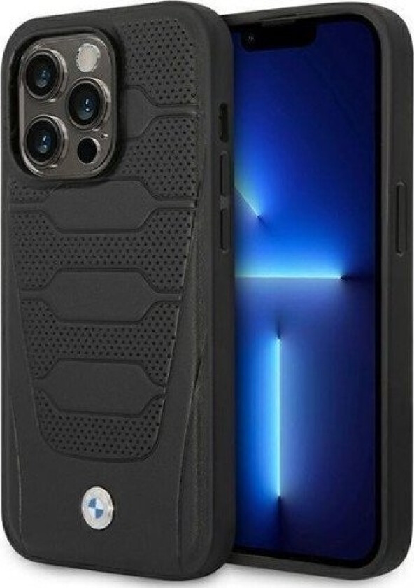 Bmw Etui Bmw Bmhmp14x22rpsk Apple Iphone 14 Pro Max Czarny/Black Leather Seats Pattern Magsafe
