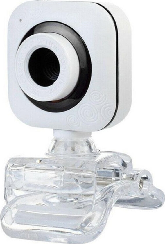 Webcam Universal Webcam Webcam 8812 With Microphone (White And Black)