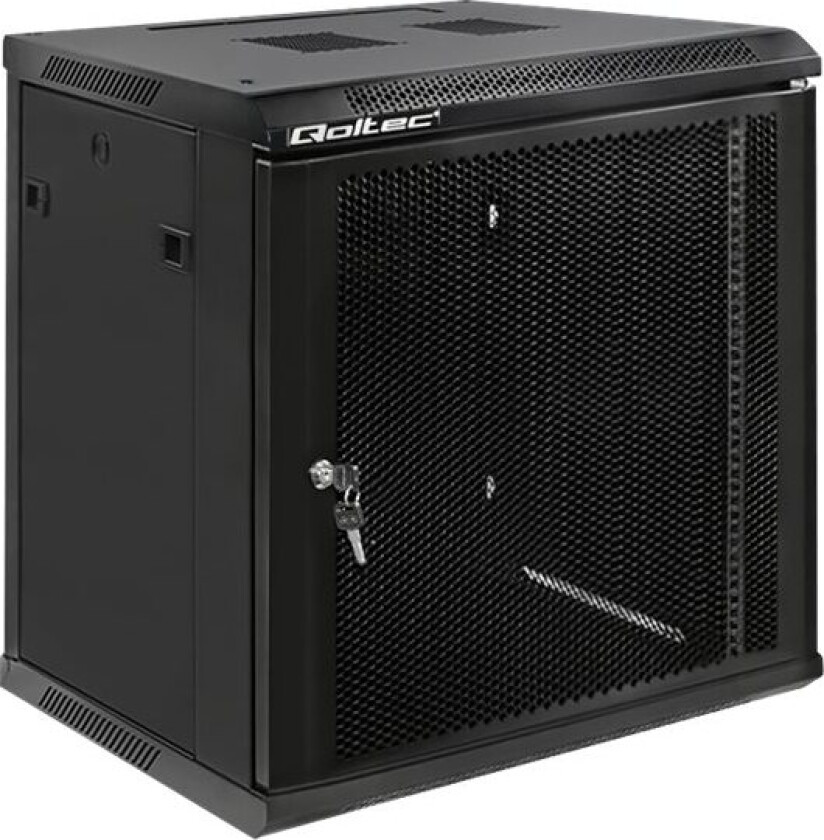 - Rack Skap - Svart - 12U - 19"