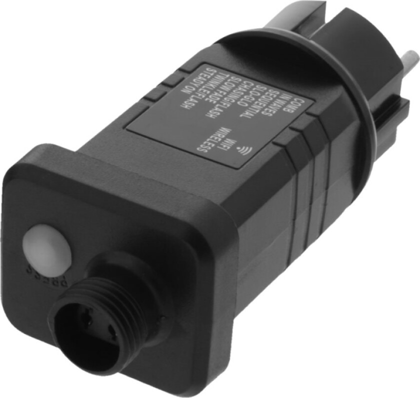 Smart Home Wifi - Strømadapter - 3.6 Watt - Svart