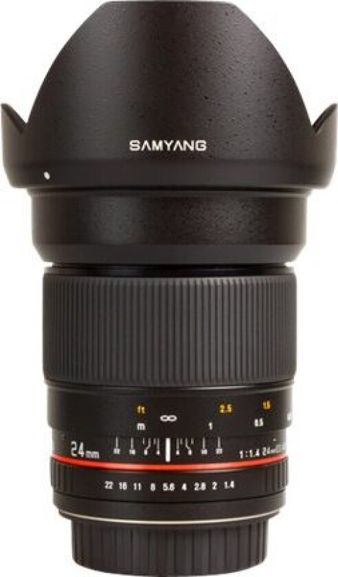 Samyang - Vidvinkelobjektiv - 24 Mm - F/1.4 If Ed Umc Aspherical - Canon Ef