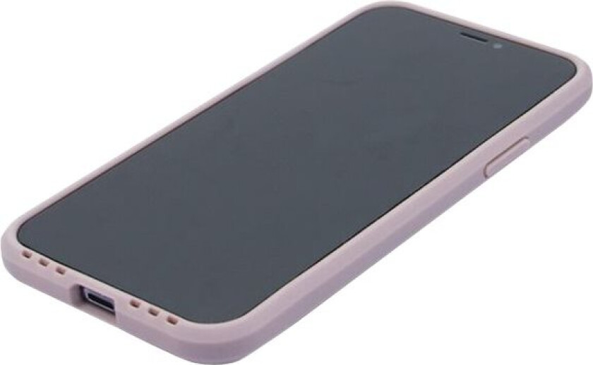 Ecobump Bumper Case Stone - Baksidedeksel For Mobiltelefon - Skifer, Quartzite, Resirkulert Silikon - Canyonrød - For Apple Iphone 11 P