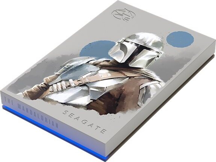 Firecuda - Star Wars The Mandalorian Special Edition - Harddisk - 2 Tb - Ekstern (Bærbar) - Usb 3.2 Gen 1 - Med 3-Års Rescue Data Rec