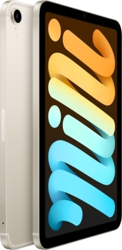 Ipad Mini Wi-Fi + Cellular - 6. Generasjon - Tablet - 256 Gb - 8.3" Ips (2266 X 1488) - 3G, 4G, 5G - Stjernelys