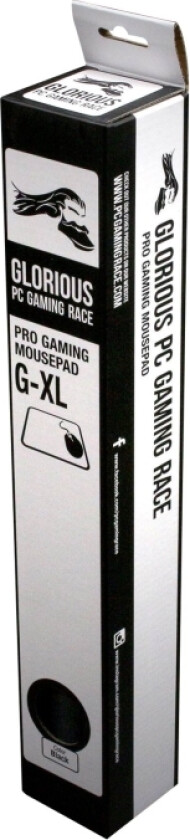 Glorious G-Xl - Musematte - Svart