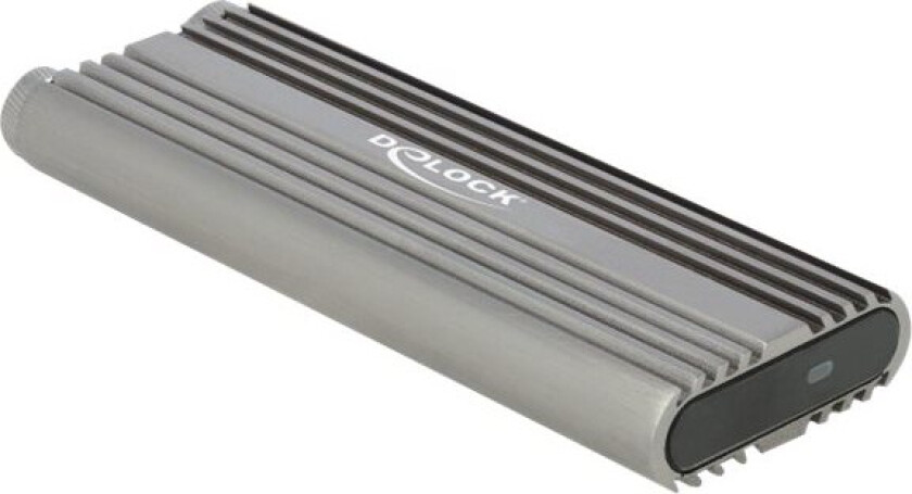 Delock External Enclosure For M.2 Nvme Pcie Ssd With Superspeed Usb 20 Gbps (Usb 3.2 Gen 2X2) Usb Type-C Female - Tool Free - Drevkabinett - M.2 - M.