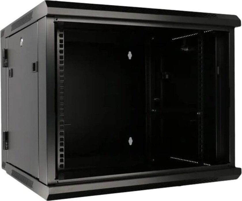 Extralink Azh - Rack Skap - Swing Type - Veggmonterbar - Svart - 9U - 19"