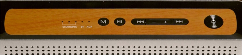 Denver Bts-200 - Høyttaler - For Bærbar Bruk - Trådløs - Bluetooth - 10 Watt - Sølv