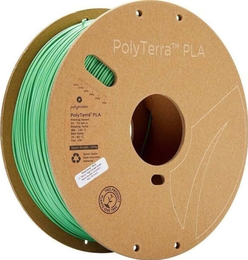 Filament maker terra Pla 1,75Mm 1Kg - Forest Green}