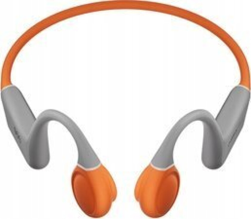 Qcy T25 Open Ear Wireless Headphones (Gray-Orange)