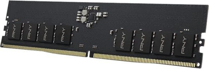 Pny - Ddr5 - Modul - 16 Gb - Dimm 288-Pin - 4800 Mhz / Pc5-38400 - Cl40 - 1.1 V - Ikke-Bufret - On-Die Ecc
