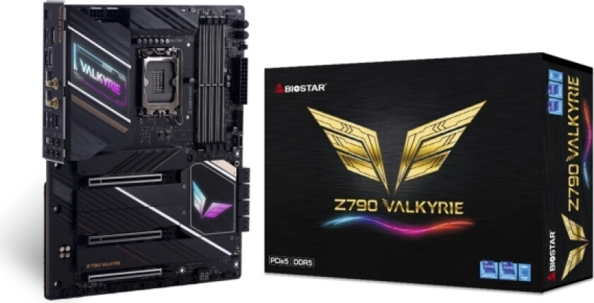 Z790 Valkyrie - Hovedkort - Atx - Lga1700-Sokkel - Innbygd Grafikk (Cpu Kreves)
