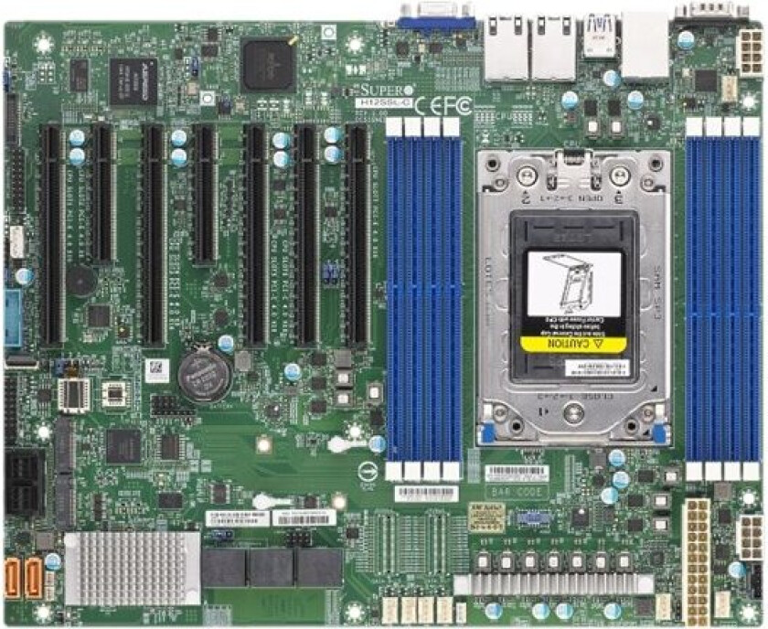 Supermicro H12ssl-C - Hovedkort - Atx - Socket Sp3 - Usb 3.0 - 2 X Gigabit Lan - Innbygd Grafikk