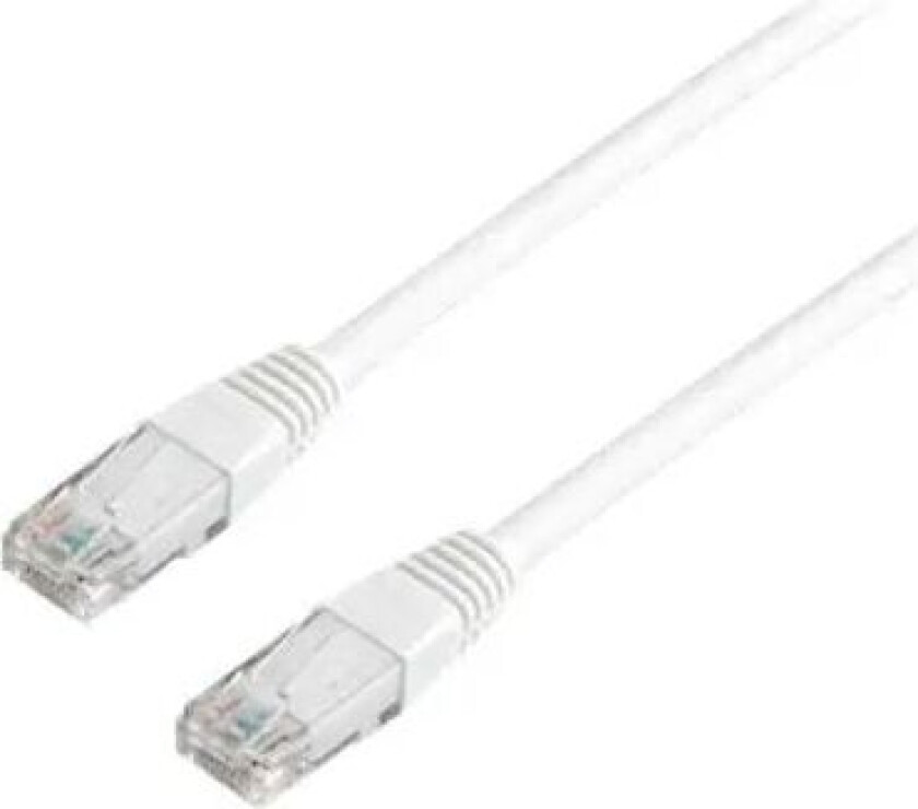 Nettverkskabel Lszh Rj-45 Rj-45 Cat 6 3m Hvit