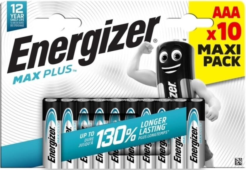 Maxplus Aaa Batterier 10Stk