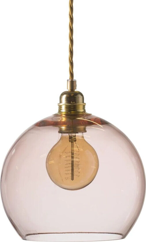 EBB & FLOW Rowan taklampe M, Ø 22 cm bright coral