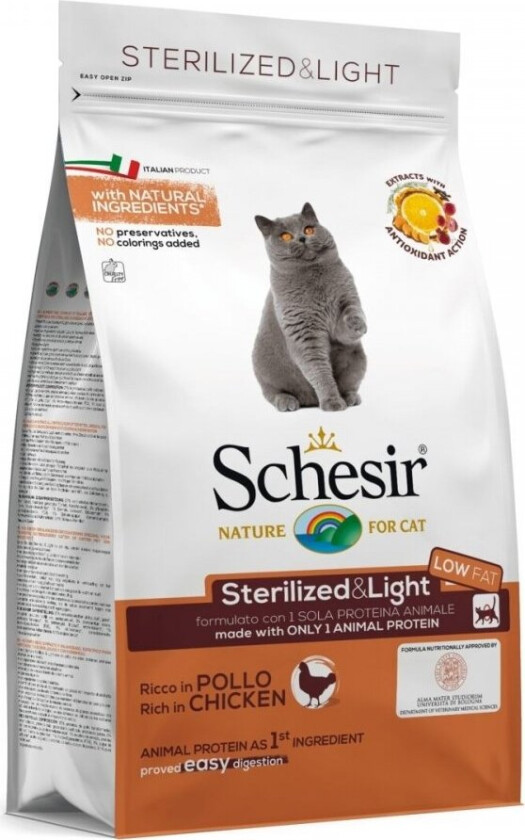 Bilde av Schesir Cat Sterilised & Light (10 kg)