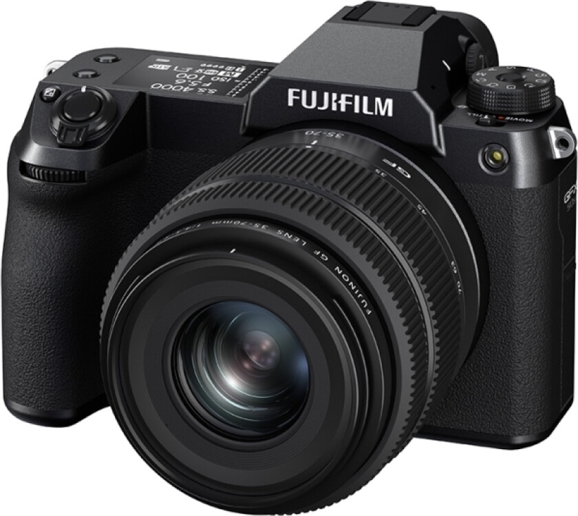 Gfx 50S Ii + Fujinon Gf35-70Mmf4.5-5.6 Wr, 51,4 Mp, 8256 X 6192 Piksler, Full Hd, Berøringsskjerm, 819 G, Sort