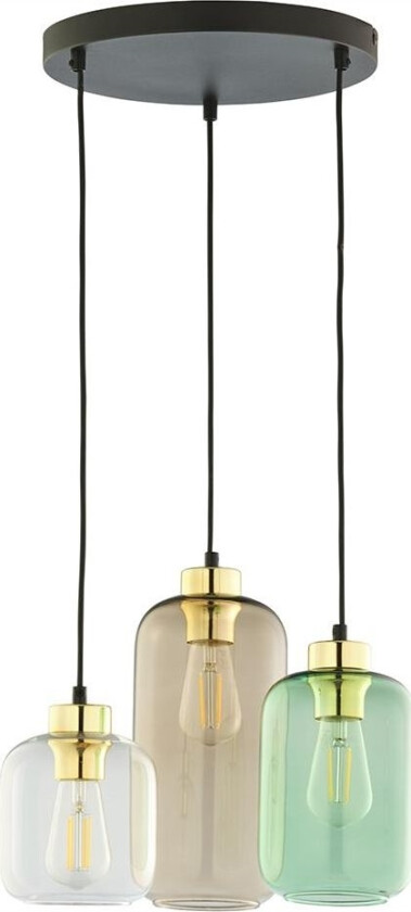 Taklampe Tk_Lighting Hengelampe Tk Lighting Marco 3325, 3 × 60 W, E27