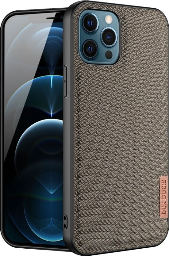 Fino-Deksel Dekket Med Nylonmateriale Iphone 12 Pro Max Grønn