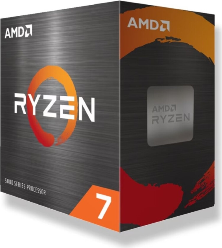 Amd Ryzen 7 5800Xt - 3.8 Ghz - 8 Kjerner - 16 Tråder - 32 Mb Cache - Socket Am4 - Boks