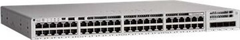 Catalyst 9200L - Network Essentials - Switch - L3 - 48 X 10/100/1000 (Poe+) + 4 X Gigabit Sfp (Opplink) - Rackmonterbar - Poe+ (1440 W)