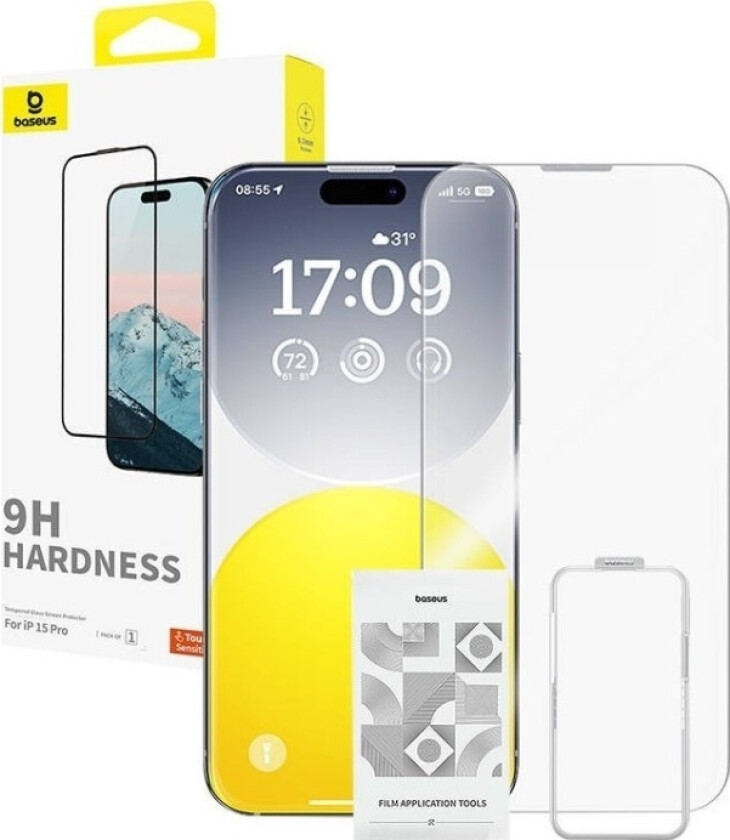 0.3Mm Baseus Diamond Tempered Glass For Iphone 15Pro