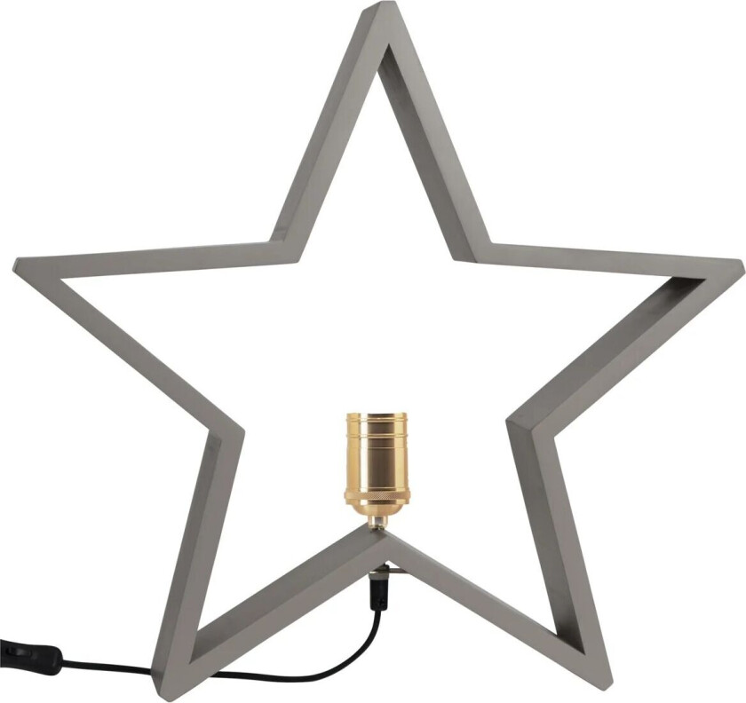 Lysekil adventsstjerne bord 48 cm Beige