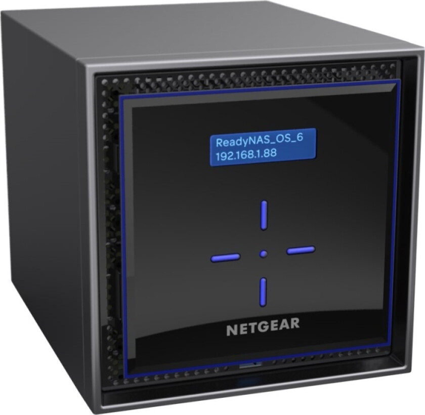 Readynas 422 - Nas-Server - 2 Brønner - 12 Tb - Sata 6Gb/S - Hdd 6 Tb X 2 - Raid Raid 0, 1, 5, 6, 10, Jbod - Ram 2 Gb - Gigabit Ethernet - Is
