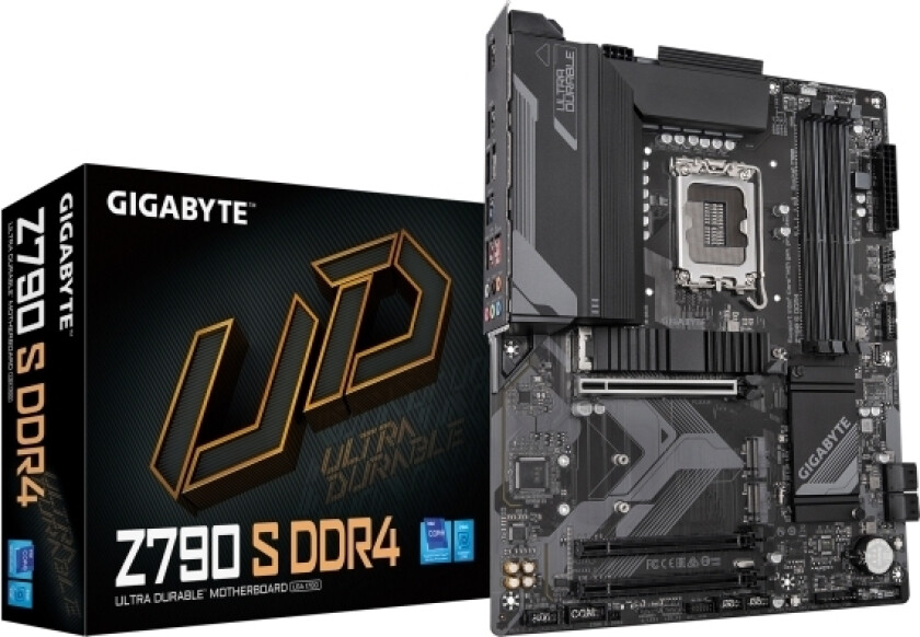 Gigabyte Z790 S Ddr4, Intel, Lga 1700, Intel® Celeron®, Intel® Core™ I3, Intel® Core™ I5, Intel® Core™ I7, Intel® Core™ I9,..., Lga 1700, 128 Gb, Ddr