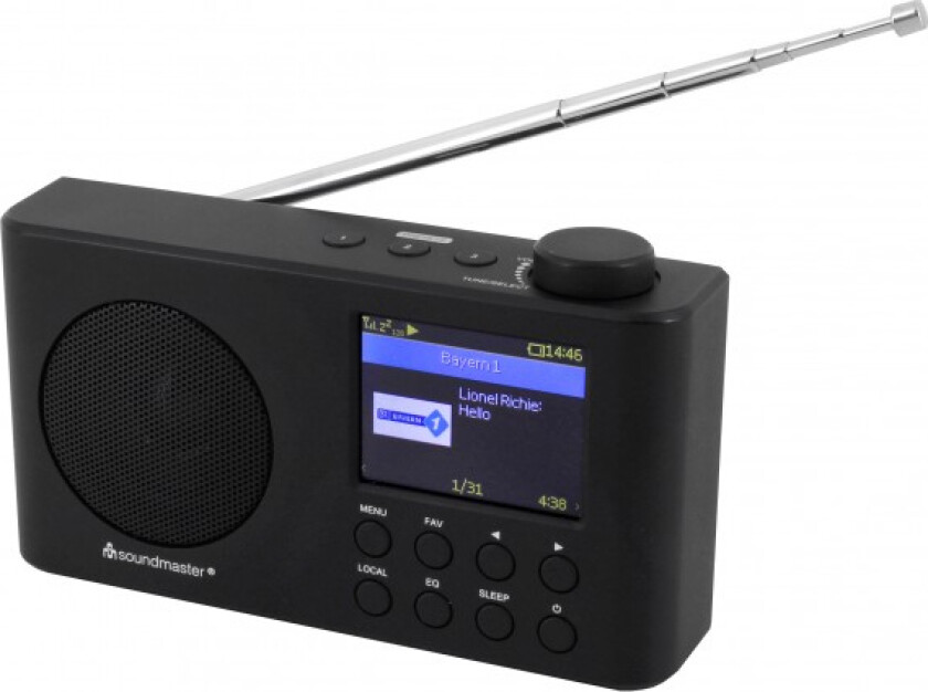 Ir6500sw, Bærbar, Analog Og Digital, Dab, Fm, 2 W, Lcd, 6,1 Cm (2.4")