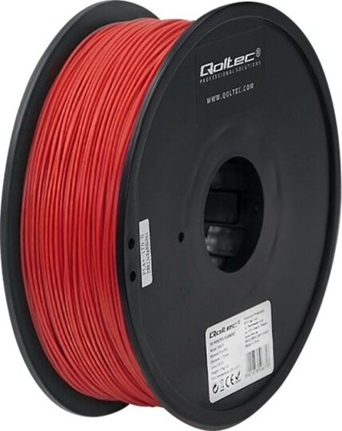 Professional - Rød - 1 Kg - Boks - Pla Pro-Filament (3D)