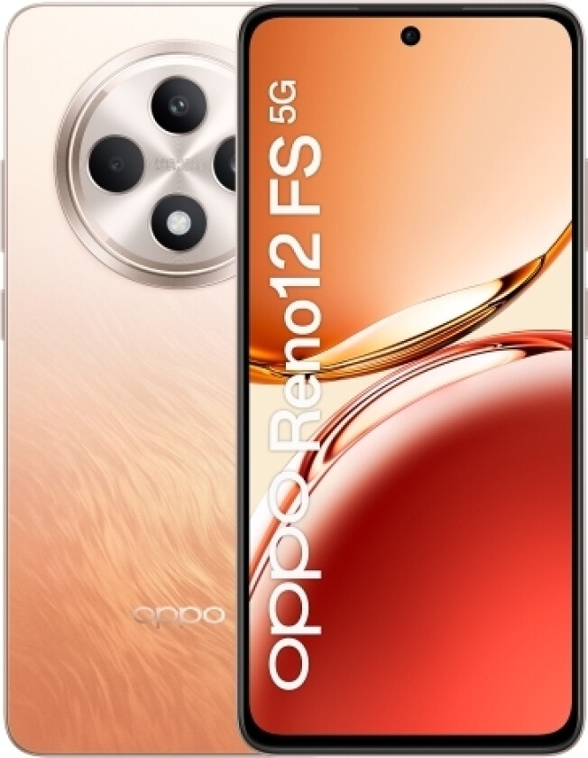 Oppo Reno12 Fs 5G, 16,9 Cm (6.67"), 12 Gb, 512 Gb, 50 Mp, Android 14, Orange