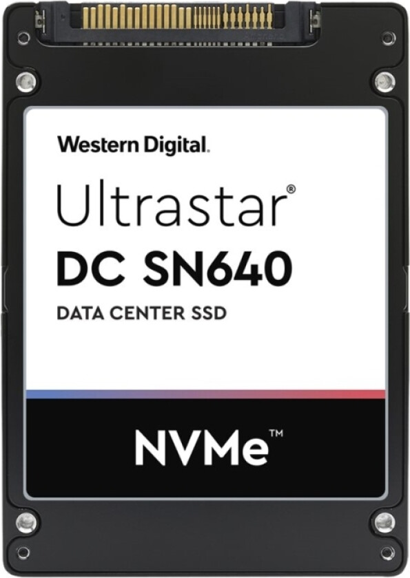 Wd Ultrastar Dc Sn640 Wus4cb076d7p3e3 - Ssd - 7680 Gb - Intern - 2,5" - U.2 Pcie 3.1 X4 (Nvme) - 256-Bit Aes